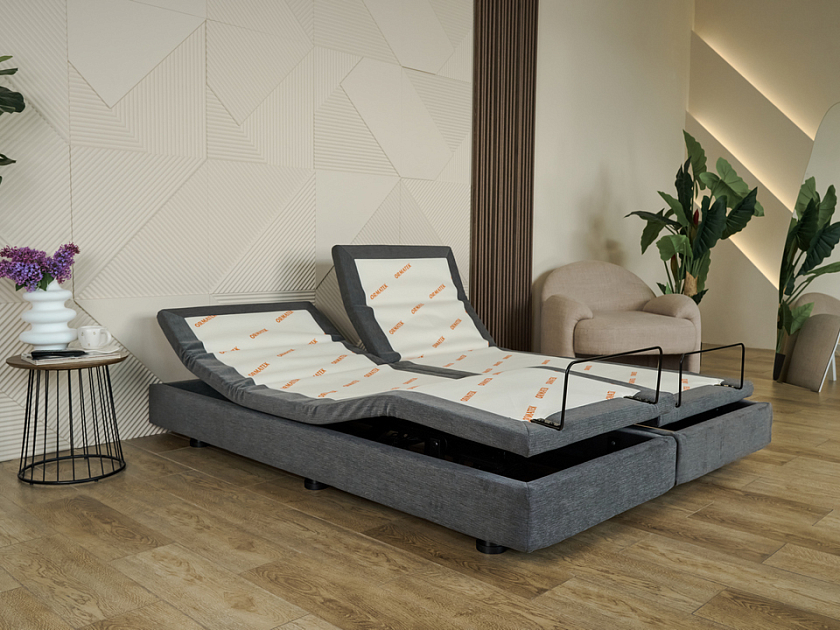 Кровать трансформируемая Smart Bed 90x200 Ткань Мебельная ткань - Трансформируемое многофункциональное основание