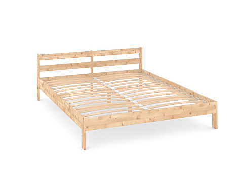 Односпальная кровать Оттава - Универсальная кровать из массива сосны.