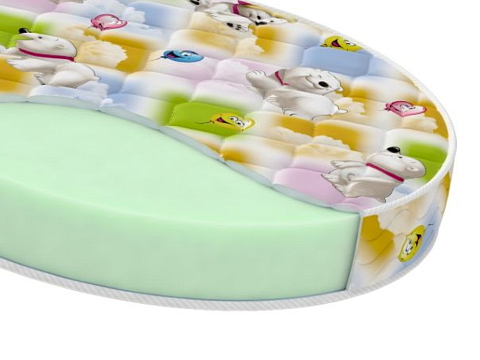 Матрас Round Baby Sweet - Двустороний детский матрас для круглой кровати.