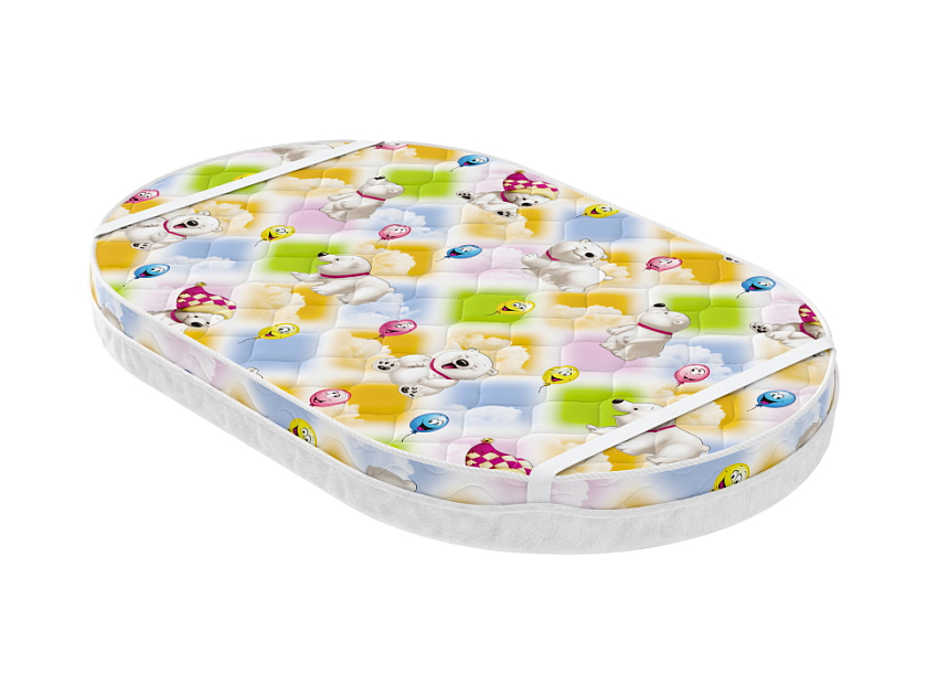 Защитный чехол Oval Junior Natural 76x124  Ткань Save - Чехол для овального матраса с хлопковым покрытием снаружи и влагонепроницаемым покрытием внутри.