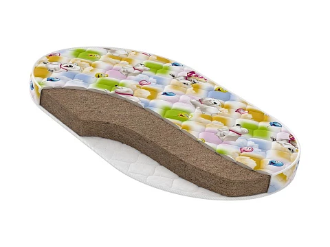 Матрас Oval Baby Classic - Двустороний детский матрас для овальной кровати.